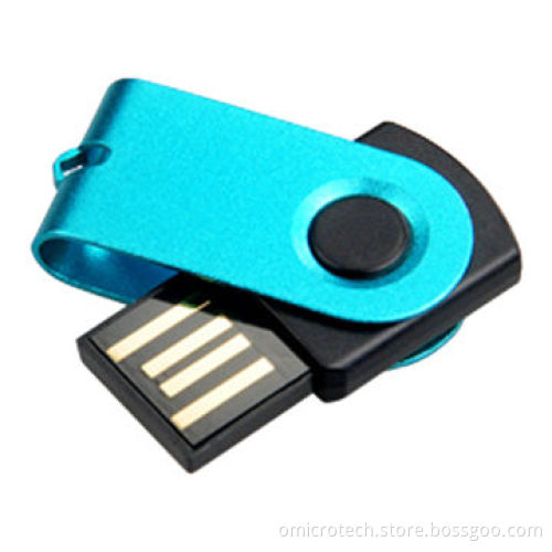 16GB mini USB flash drive with twist case